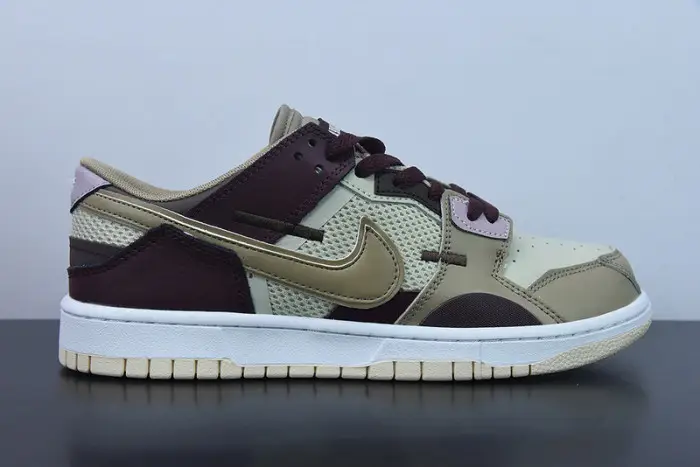 Nike Dunk Low Scrap Tan Brown 