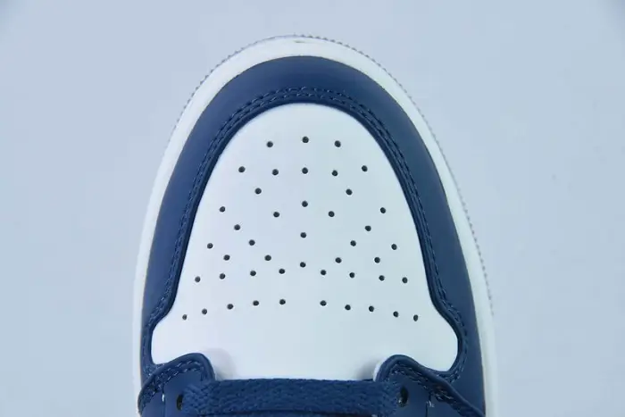 Air Jordan 1 Low 'True Blue Cement' - 553558 