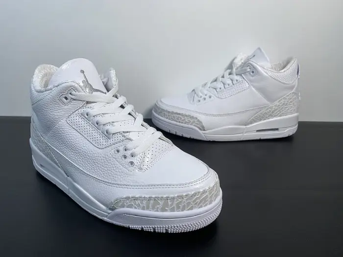 Air Jordan 3 Pure White 