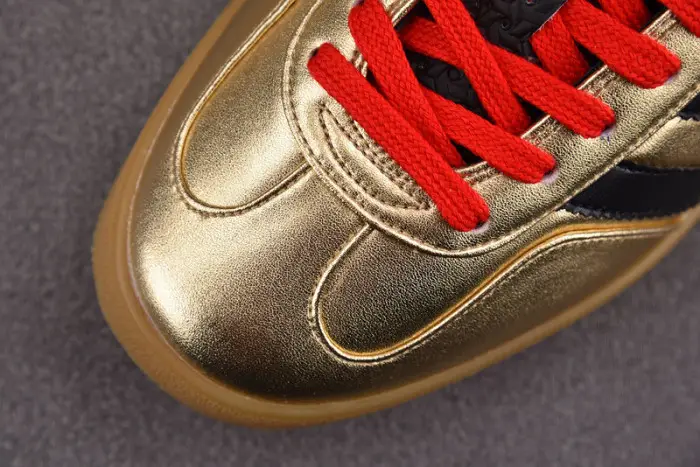 Gucci x Adidas Originals Gazelle 'Metallic Gold' 