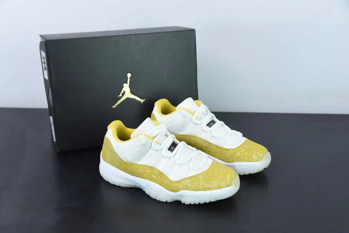 Air Jordan 11 Low 'Yellow Snakeskin 