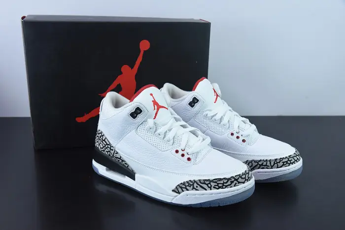 Air Jordan 3 Free Throw Line NRG White Cement 923096 