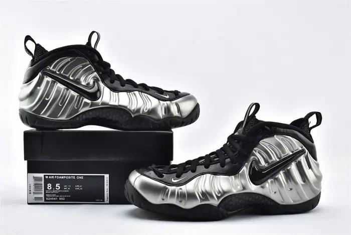 Nike Air Foamposite Pro Metallic Silver 624041 