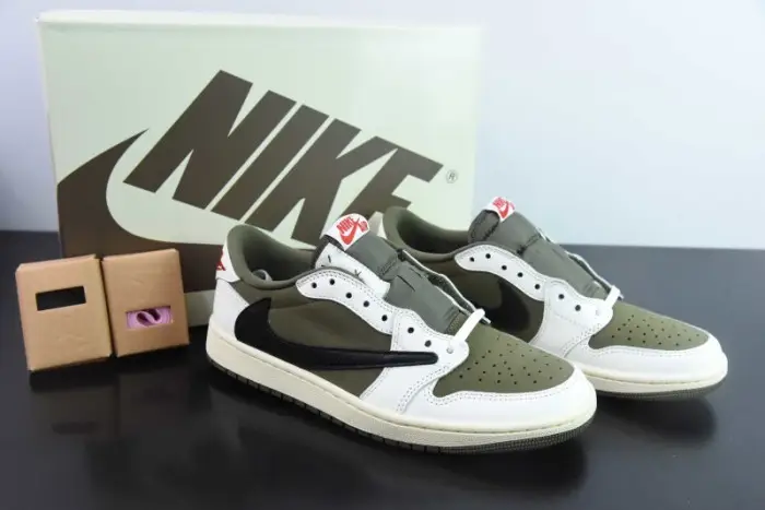 Travis Scott x Air Jordan 1 Low OG Olive 