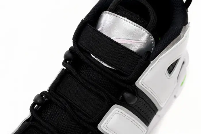 Nike Air More Uptempo Black White Green 