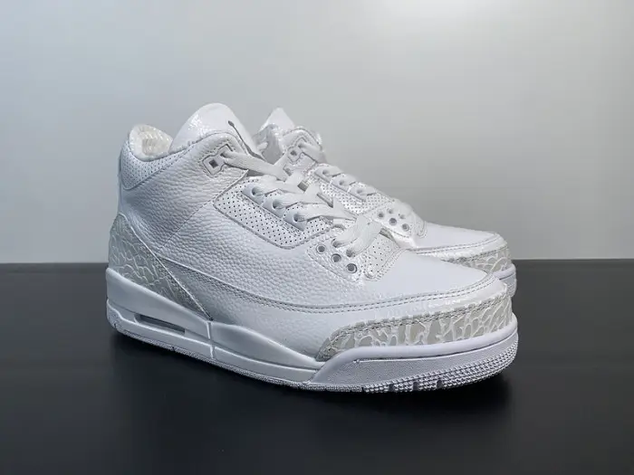 Air Jordan 3 Pure White 