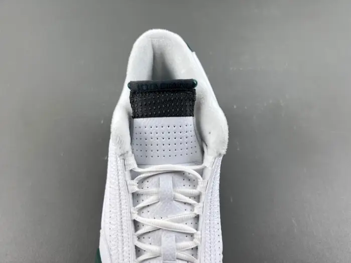 Air Jordan 14 Retro White Forest Green 