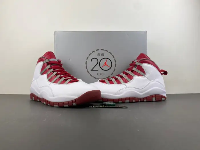Air Jordan 10 Retro Red Steel 
