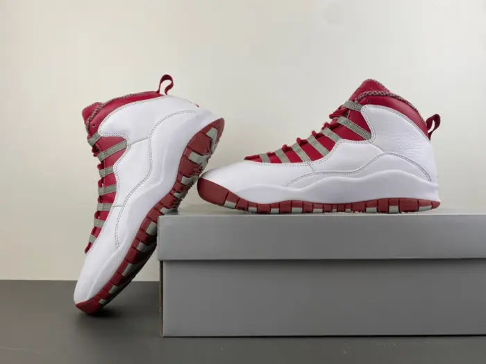 Air Jordan 10 Retro Red Steel 