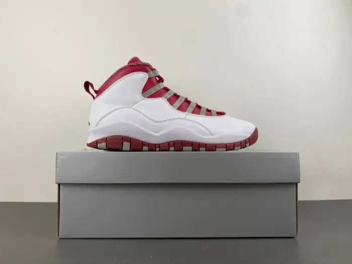 Air Jordan 10 Retro Red Steel 