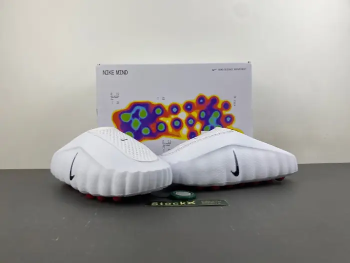 Nike Mind 001 Slide White Speed Red 