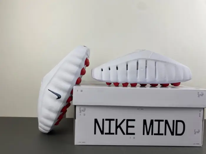 Nike Mind 001 Slide White Speed Red 