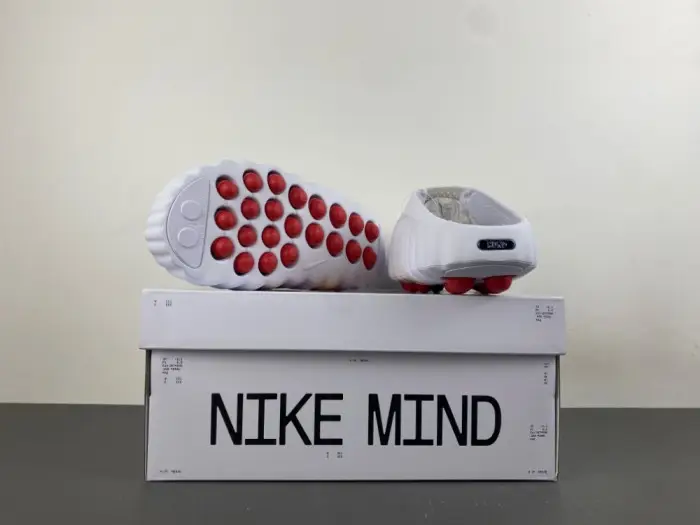 Nike Mind 001 Slide White Speed Red 