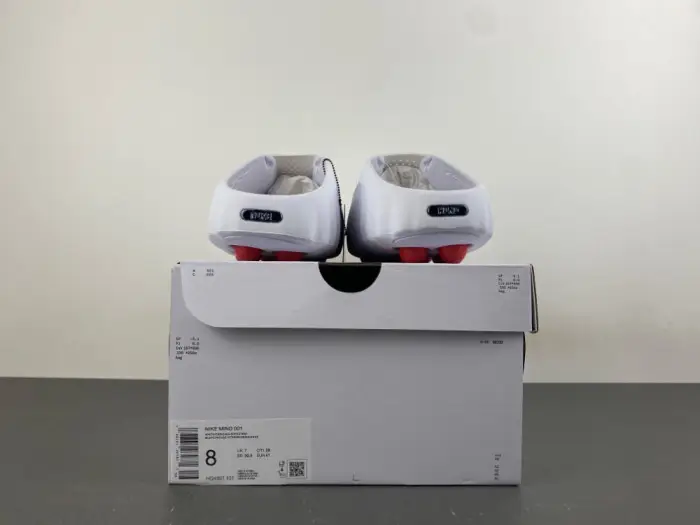 Nike Mind 001 Slide White Speed Red 