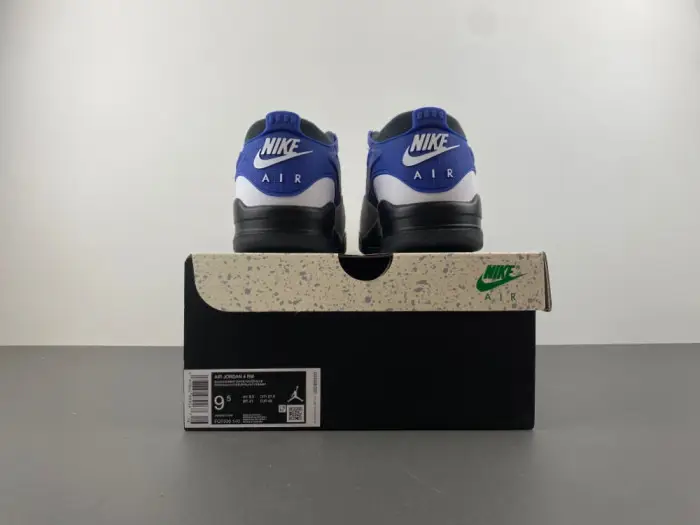 AIR Jordan 4 RM Black Summit White Racer Blue 