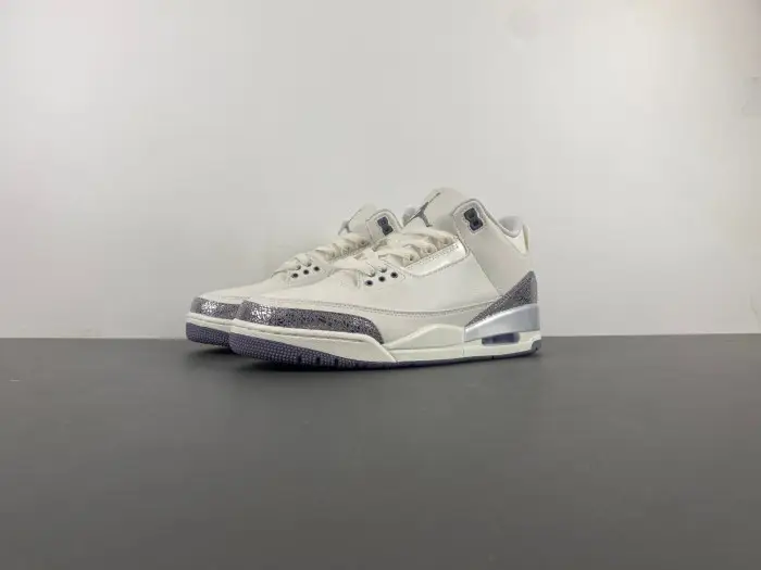 Air Jordan 3 Retro Sail Cement Grey 