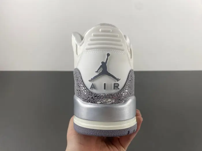 Air Jordan 3 Retro Sail Cement Grey 
