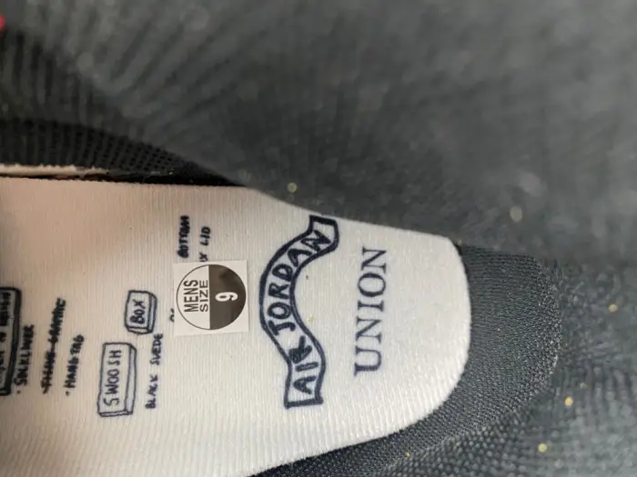 Air Jordan 1 High Fragment x Union LA Varsity Red 